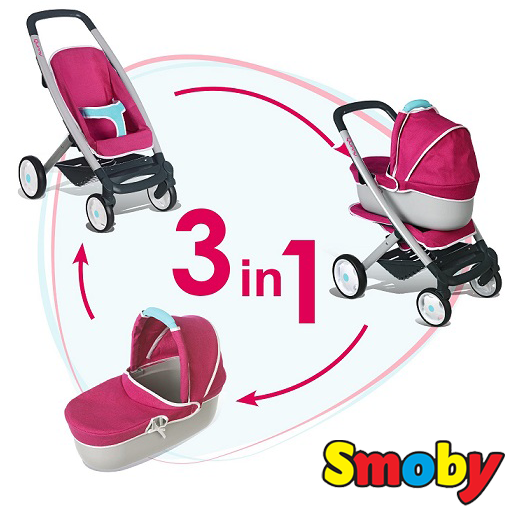 quinny dolls pram 3 in 1