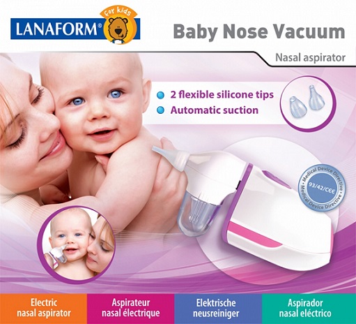 Lanaform Baby Nose Vacuum Nasal Aspirator 