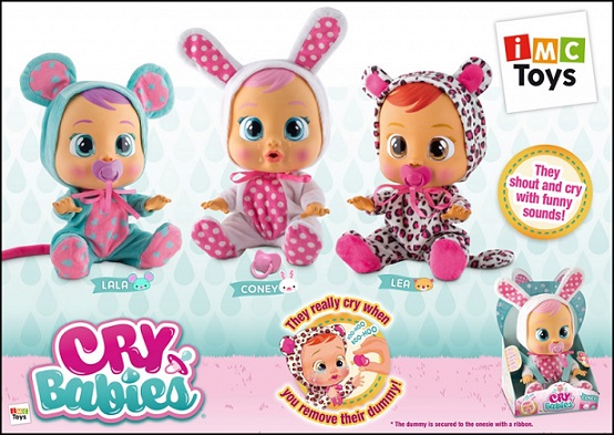 Imc toys crybabies top lala