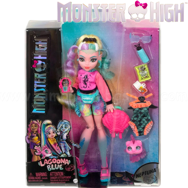 * 2023 MONSTER HIGH® Lagoona Blue™    HHK55
