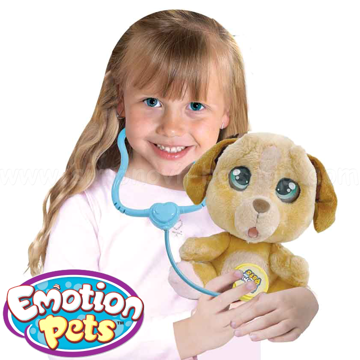 * Emotion Pets Catelus bolnav cu lacrimi reale Cry Pets MTC01000