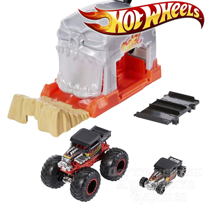 * Hot Wheels Monster Truck      "Team Bone Shaker" GKY01 