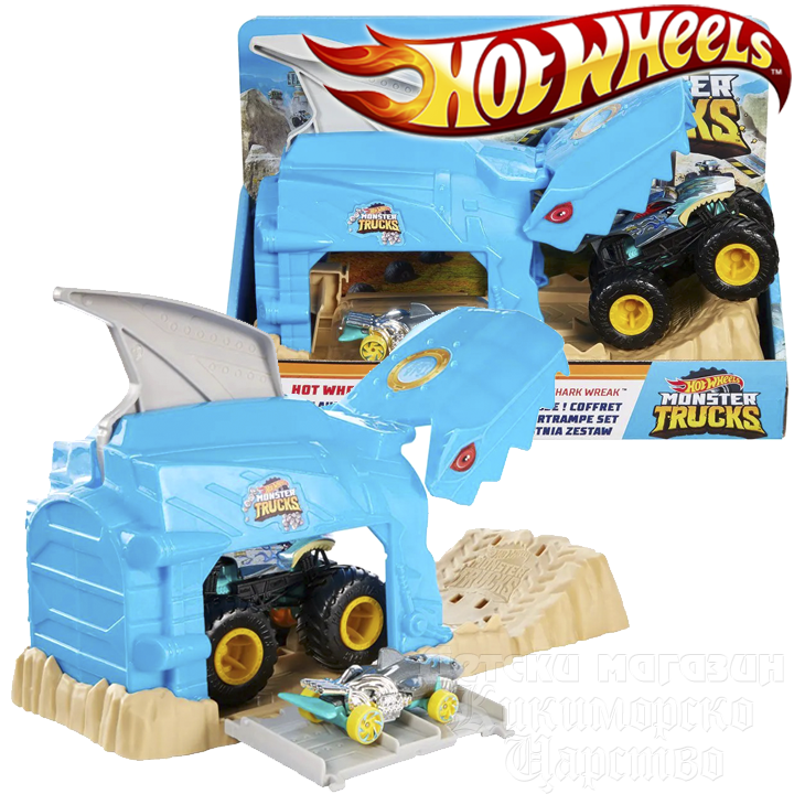 * Hot Wheels Monster Truck      "Shark Wreak" GKY01 