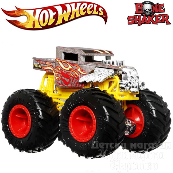 * Hot Wheels Color Shifters™     1:64 "Bone Shaker" HGX07