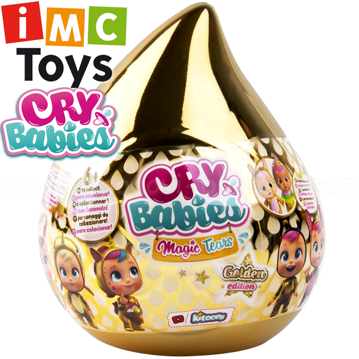 *IMC Toys Cry Babies Macic Tears M  Golden Edittion 93348