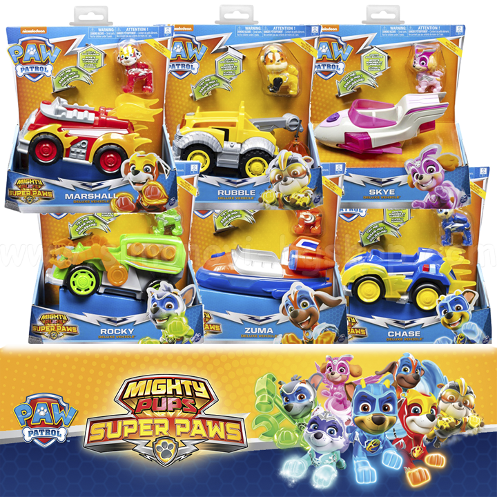 *Paw Patrol Mighty Pups Super Paws      6053026