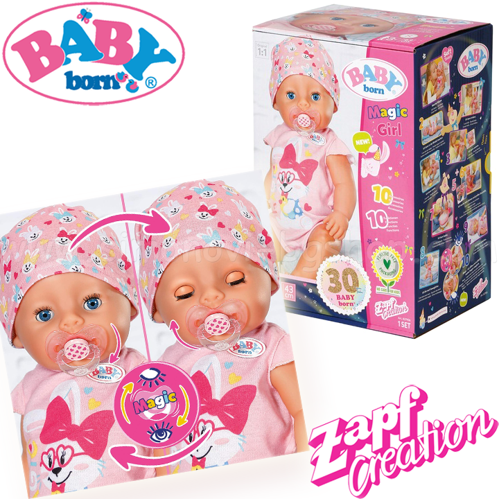 *Baby Born® Magic Girl     827956 Zapf Creation