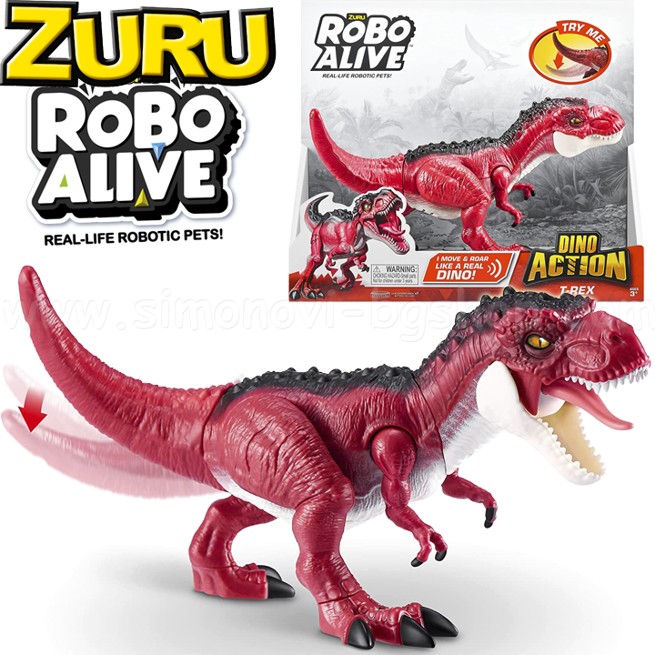 *2022 Zuru Robo Alive   - Red 7171