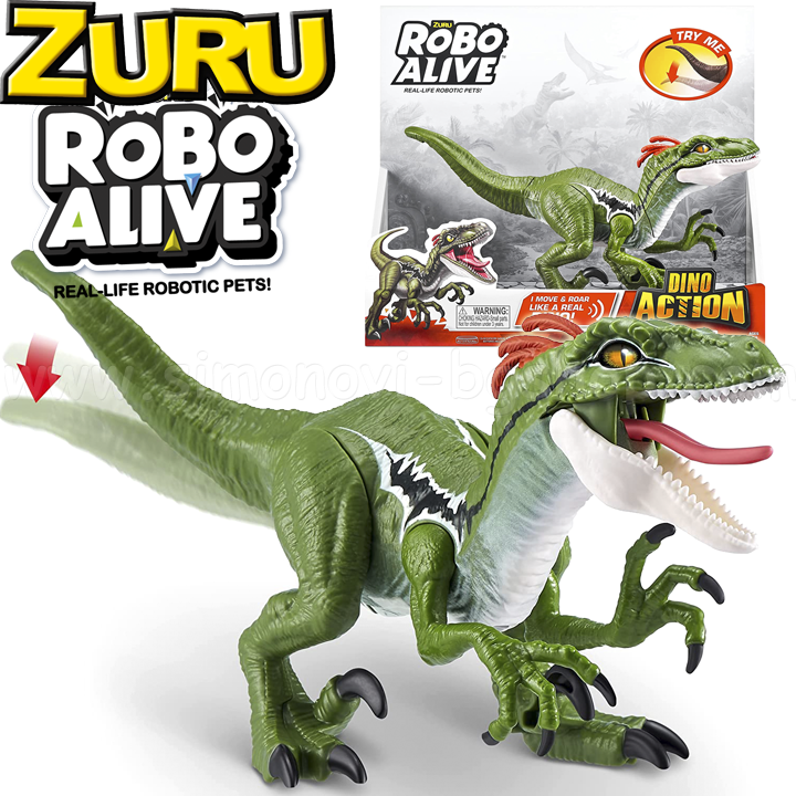 *2022 Zuru Robo Alive    Green 7172