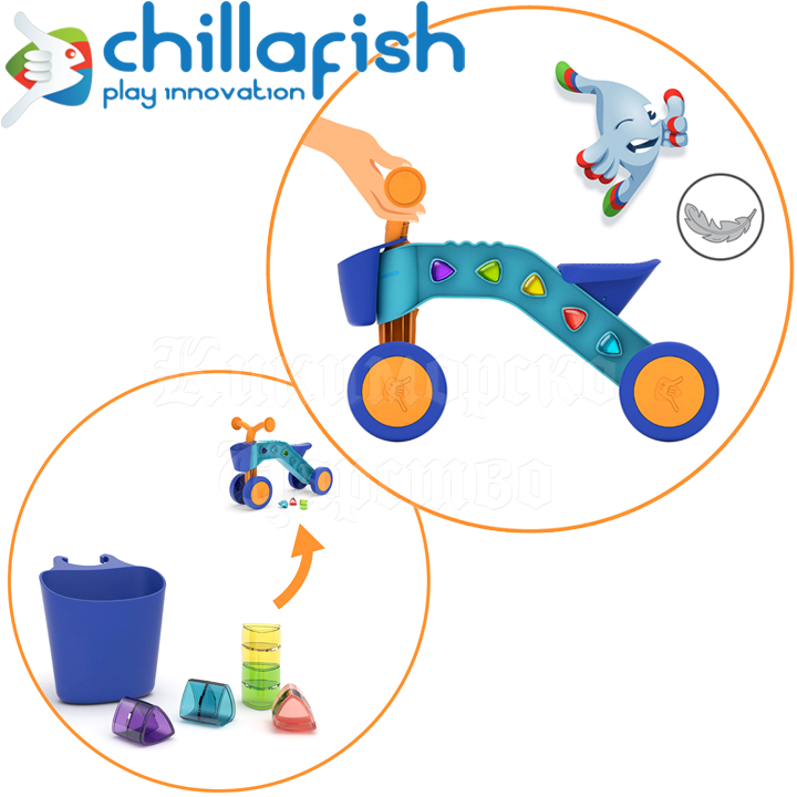 *Chillafish ItsiBitsi        Orange/Blue CPIB02LBO