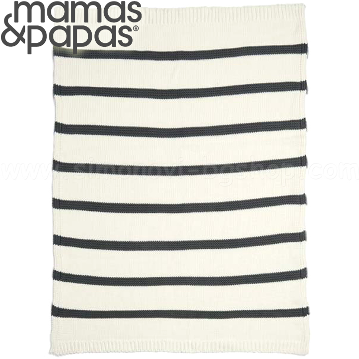 Mamas & Papas   Monochrome Stripe Starry Skies 7883IJ401