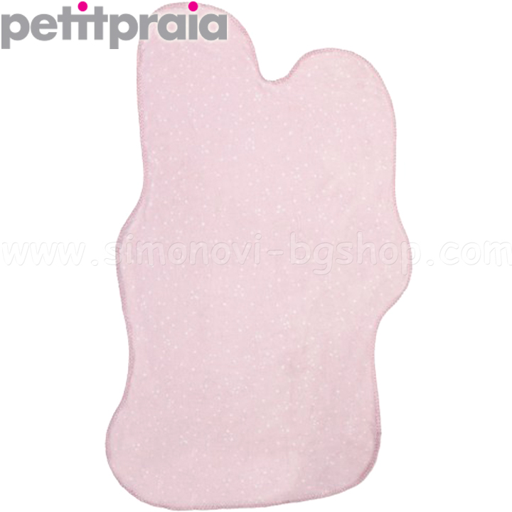 petitpraia Pătură pentru copii PetitPraia 110x66 Snoops Rosa E5033970