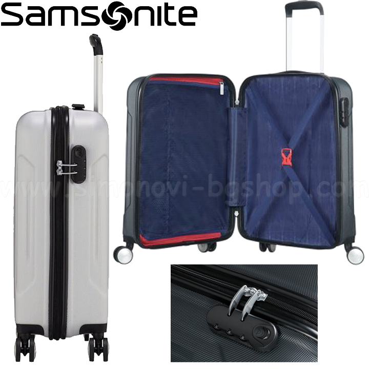* Samsonite American Tourister   4  55. Tracklite Black 34G.00.001