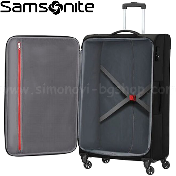 * American Tourister by Samsonite   4  80. Heat Wave Black