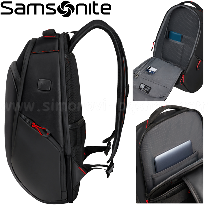 * Samsonite Ecodiver    M  USB  Black-1
