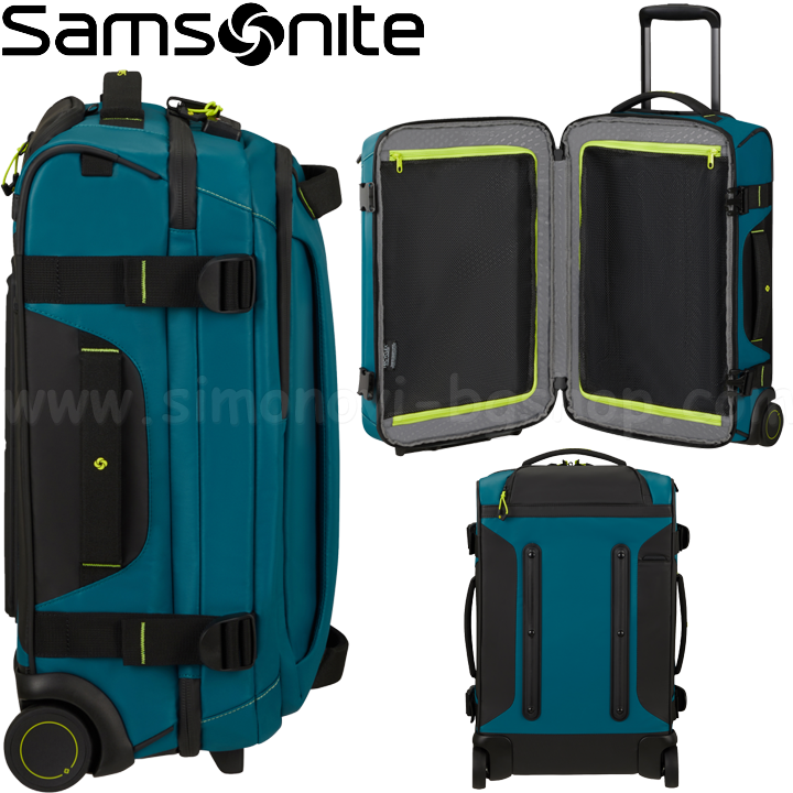 * Samsonite   2  55/35 . Ecodiver Petrol Blue