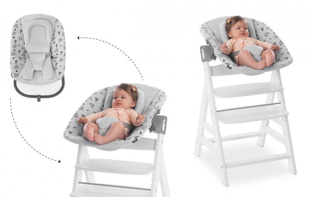 Hauck    Alpha Bouncer Premium Nordic Grey 661611