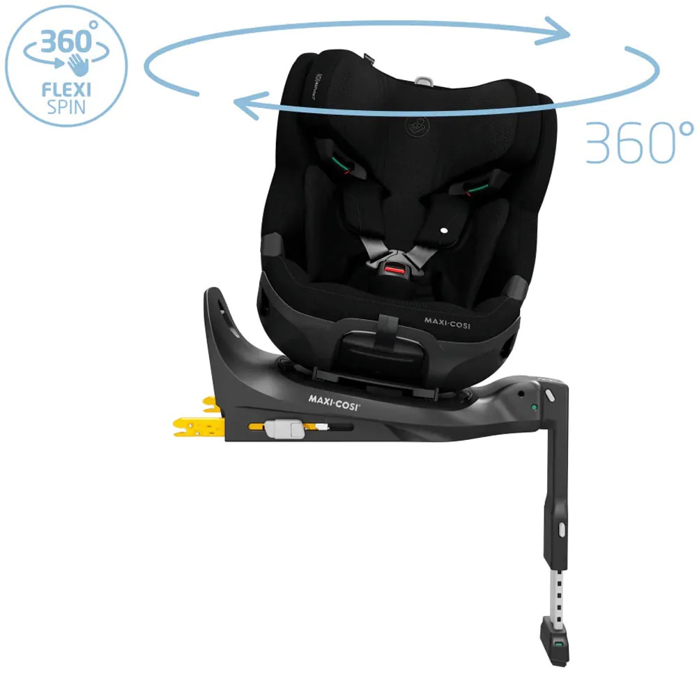 Maxi-Cosi EMERALD 360 PRO I-SIZE (40-150cm) AUTHENTIC BLACK