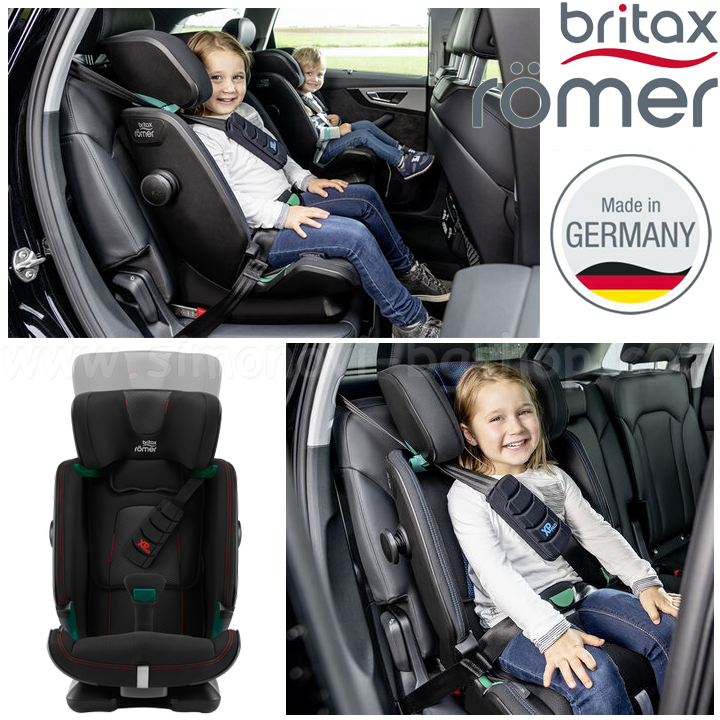 *Britax Romer    9-36kg. ADVANSAFIX I-Size Cool Flow Blue