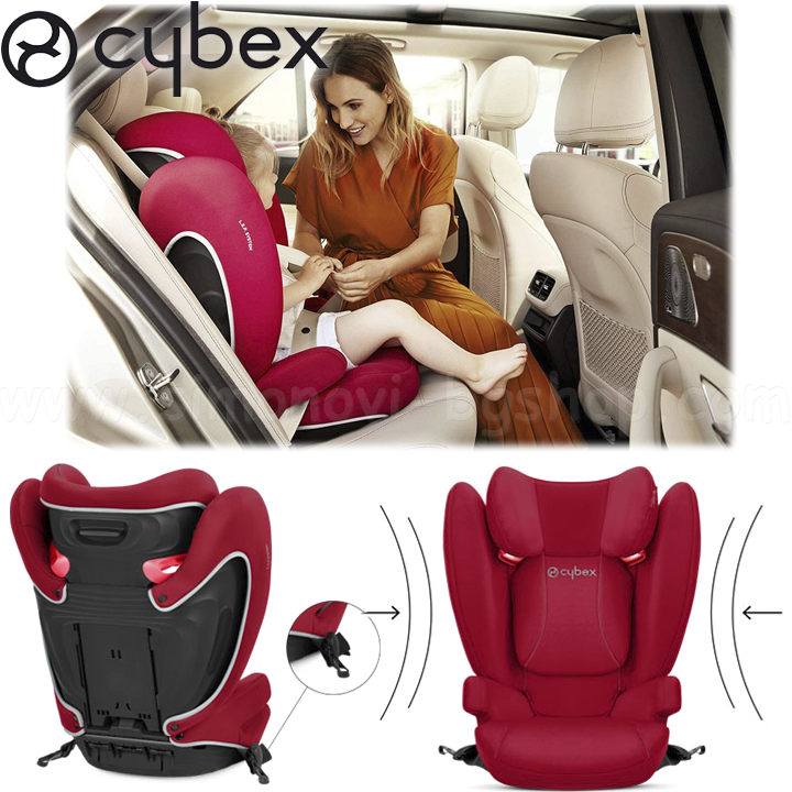 *Cybex    Solution B-Fix (15-36.) Dynamic Red 520004023