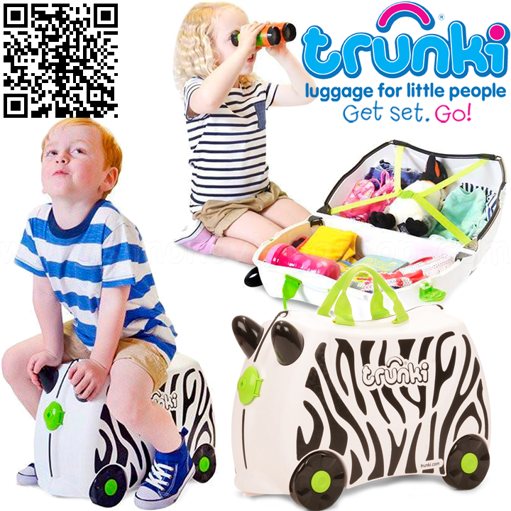     Trunki Ride-on Zimba The Zebra