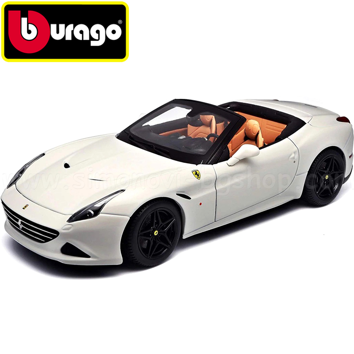 bburago Roată Bburago 1:18 Ferrari California T White 18-16904
