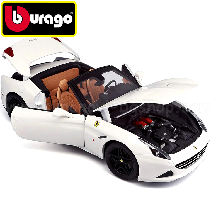 bburago Roată Bburago 1:18 Ferrari California T White 18-16904