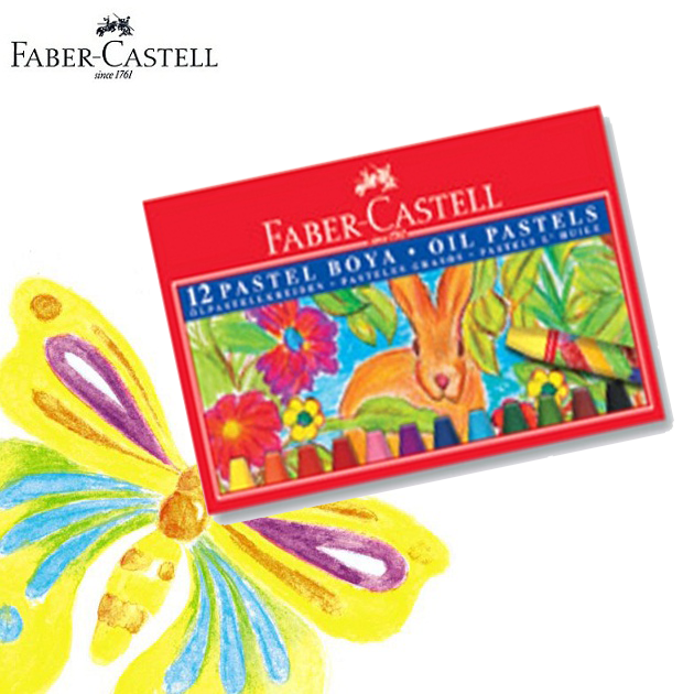 Faber-Castell Oil pasteluri 12 culori