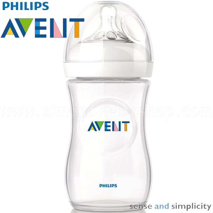 Philips AVENT Natural - Alimentare flacon PP 260 ml.