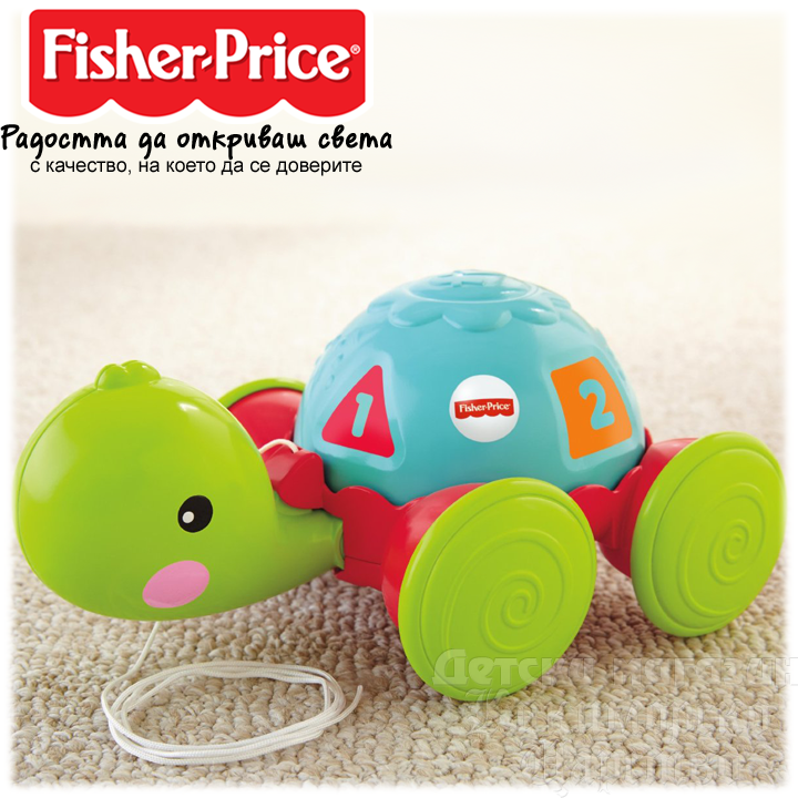 Fisher Price    Pull-Along Turtle Y8652
