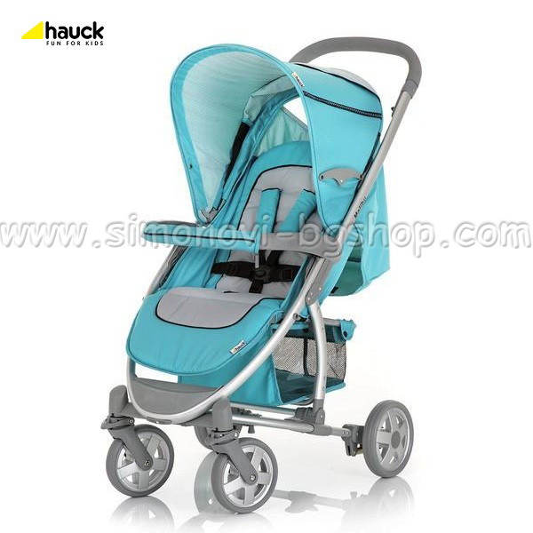 Hauck - Бебешка количка Malibu All in One Petrol 2012 Hauck - Бебешка количка Malibu All in One Petrol 2012