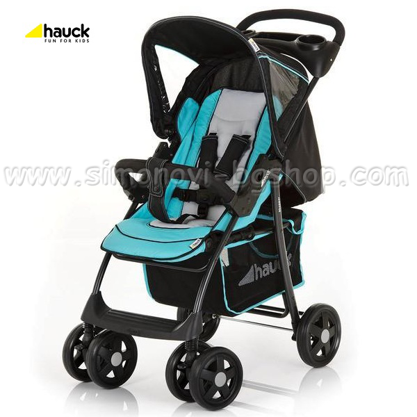 Hauck - Бебешка количка Shopper All in One Petrol 2012 Hauck - Бебешка количка Shopper All in One Petrol 2012
