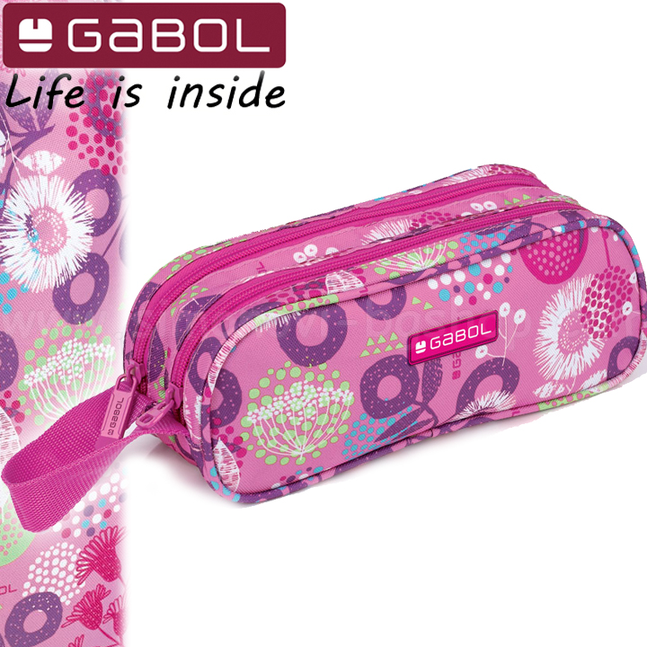 Gabol Linda Ученически мек несесер с два ципа 22467699 Gabol Linda Ученически мек несесер с два ципа 22467699