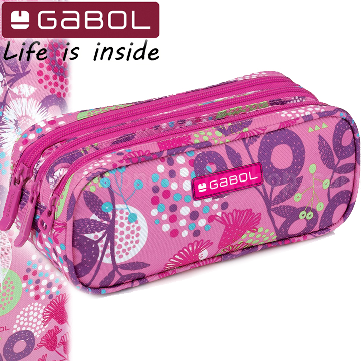 Gabol Linda Ученически мек несесер с три ципа 22461199 Gabol Linda Ученически мек несесер с три ципа 22461199