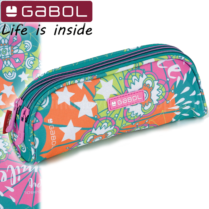 Gabol Mint Ученически мек несесер с два ципа 22453199 Gabol Mint Ученически мек несесер с два ципа 22453199