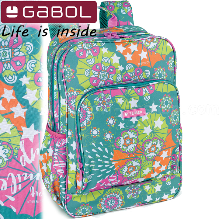 Gabol Mint Ученическа раница с две отделения 22450099 Gabol Mint Ученическа раница с две отделения 22450099