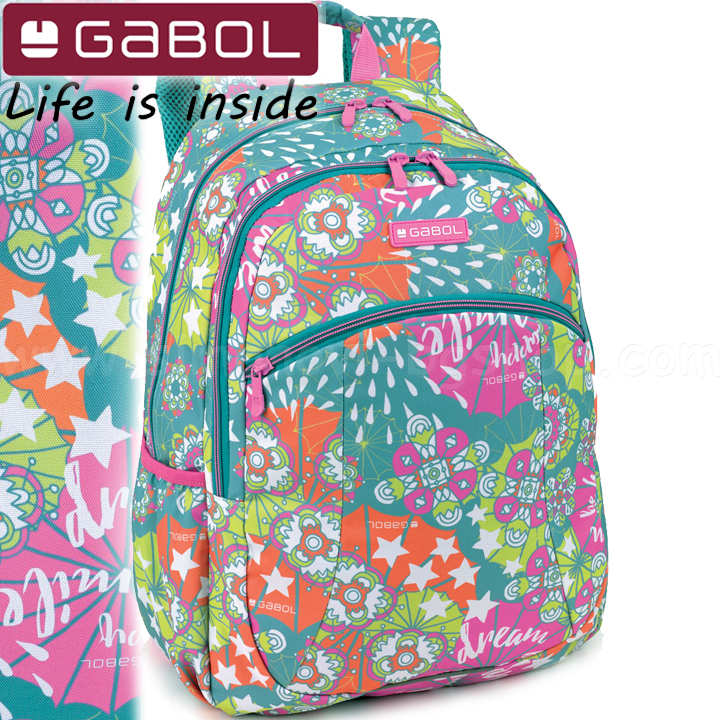 Gabol Mint Ученическа раница с две отделения 22459699 Gabol Mint Ученическа раница с две отделения 22459699