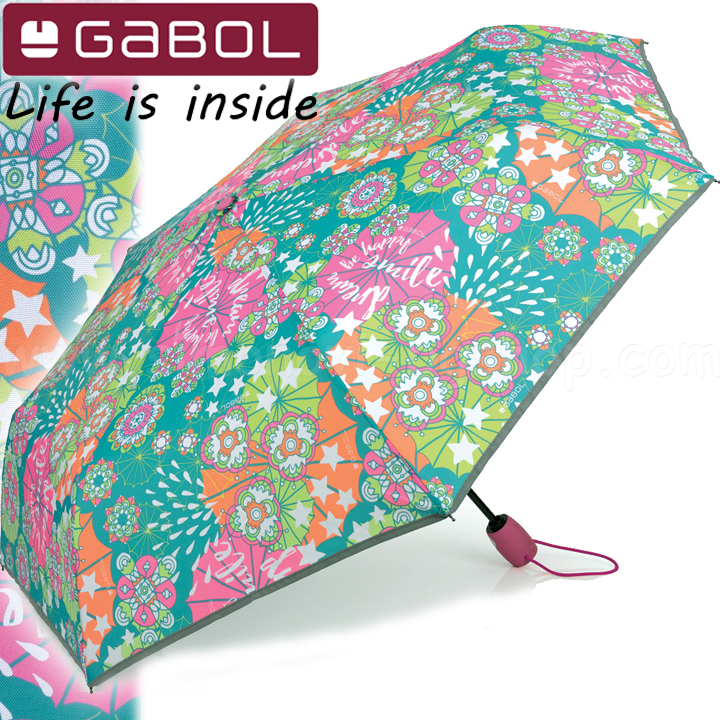 Gabol Mint Сгъваем чадър 53см 22456499 Gabol Mint Сгъваем чадър 53см 22456499