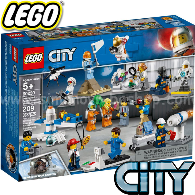 2019 Lego® City Пакет с хора - космическо изследване и развитие 60230 2019 Lego® City Пакет с хора - космическо изследване и развитие 60230