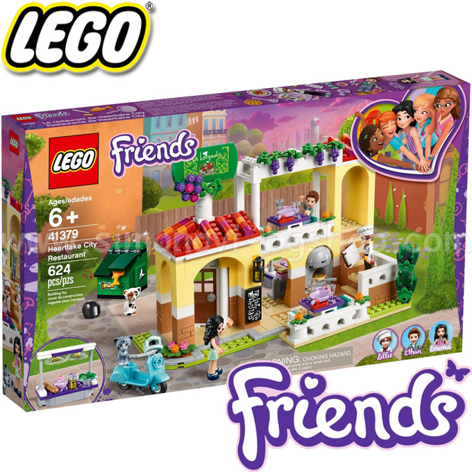 2019 LEGO® Friends Ресторант Хартлейк Сити 41379 2019 LEGO® Friends Ресторант Хартлейк Сити 41379
