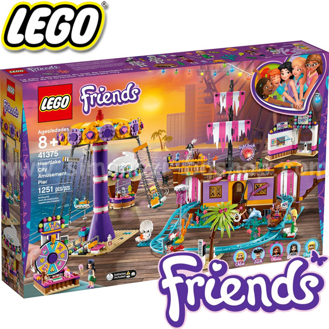 2019 LEGO® Friends Увеселителен кей Хартлейк Сити 41375 2019 LEGO® Friends Увеселителен кей Хартлейк Сити 41375