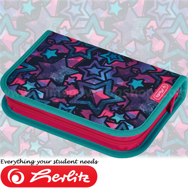 Herlitz Loop Girls Несесер с 31 аксесоара Stars 50032969 Herlitz Loop Girls Несесер с 31 аксесоара Stars 50032969