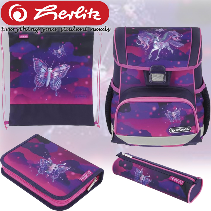 Herlitz Loop Plus ergonomice rucsac școală Magic Unicorn50046218