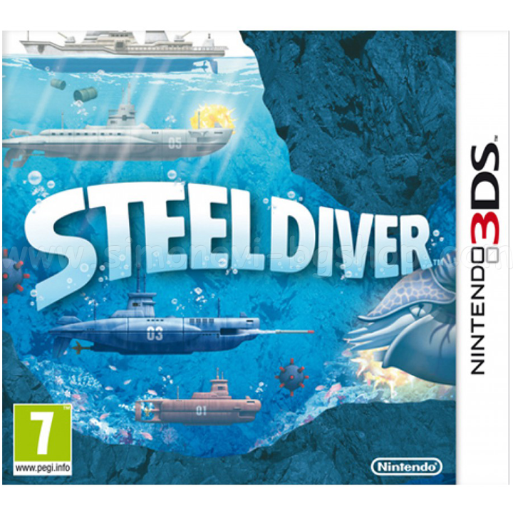 Joc Nintendo 3DS Nintendo PlayStation Steel Diver