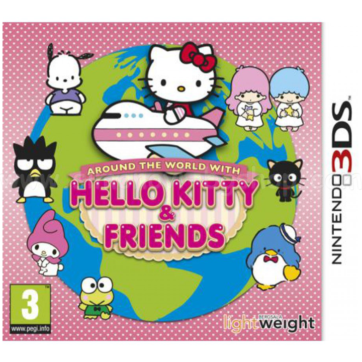 Nintendo 3DS Joc video în jurul lumii cu Hello Kitty & Friends