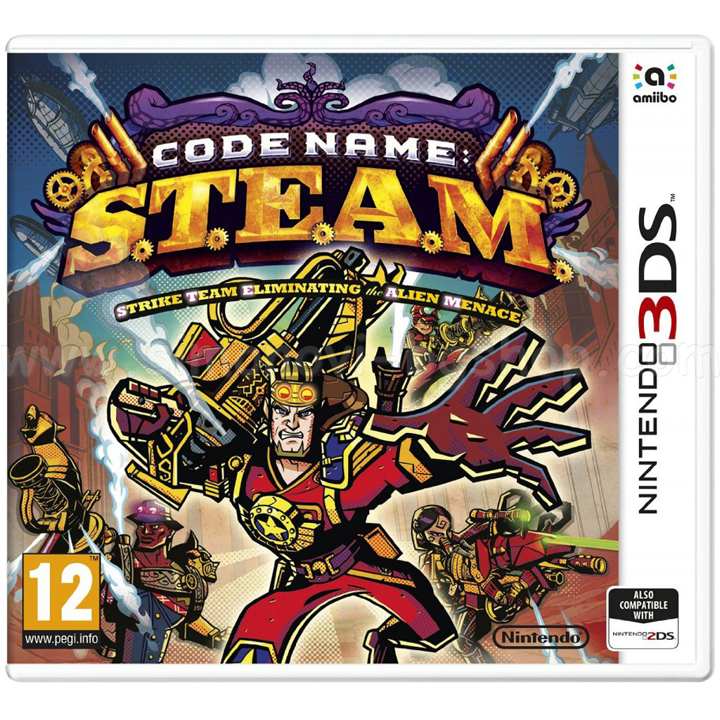 Nintendo 3DS Video Game Code Name STEAM