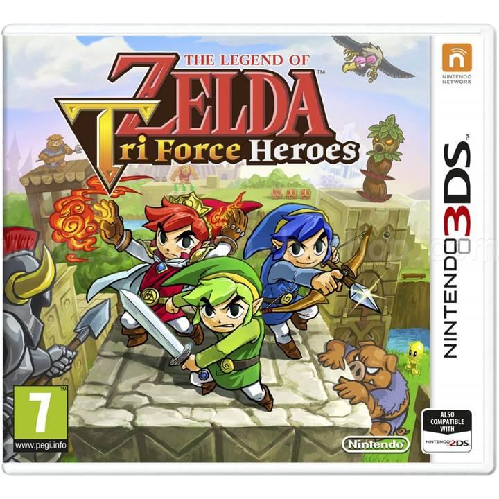 Nintendo 3DS Activision video game The Legend Of Zelda Tri Force Heroes