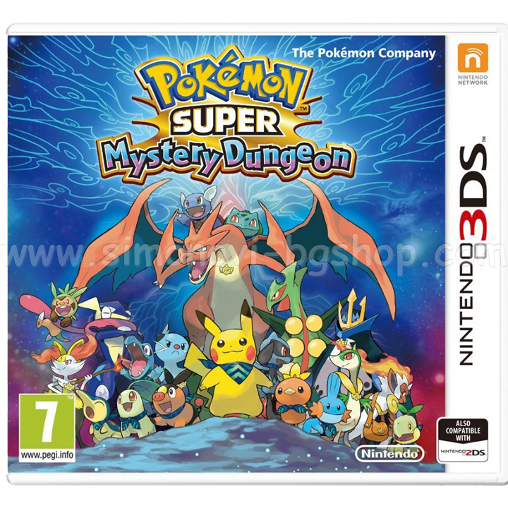 Nintendo 3DS Nintendo Playstation game Pokemon Super Mystery Dungeon