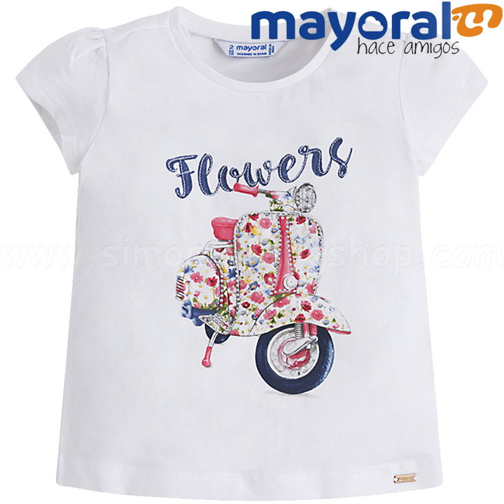 Mayoral Girls   Flowers 3026-86 (2-9)