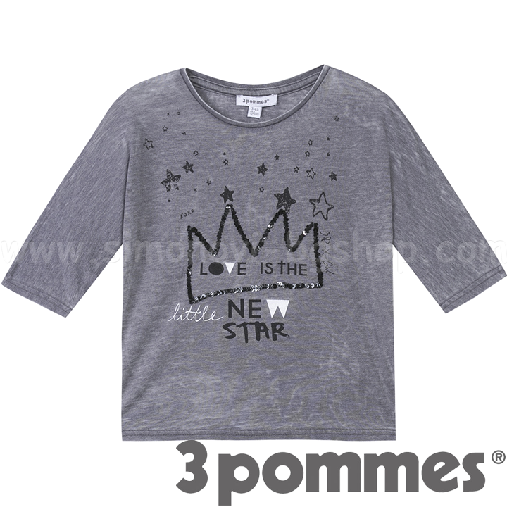 3 Pommes Детска блуза с дълъг ръкав Dream A Little Dream 3I10044 3 Pommes Детска блуза с дълъг ръкав Dream A Little Dream 3I10044